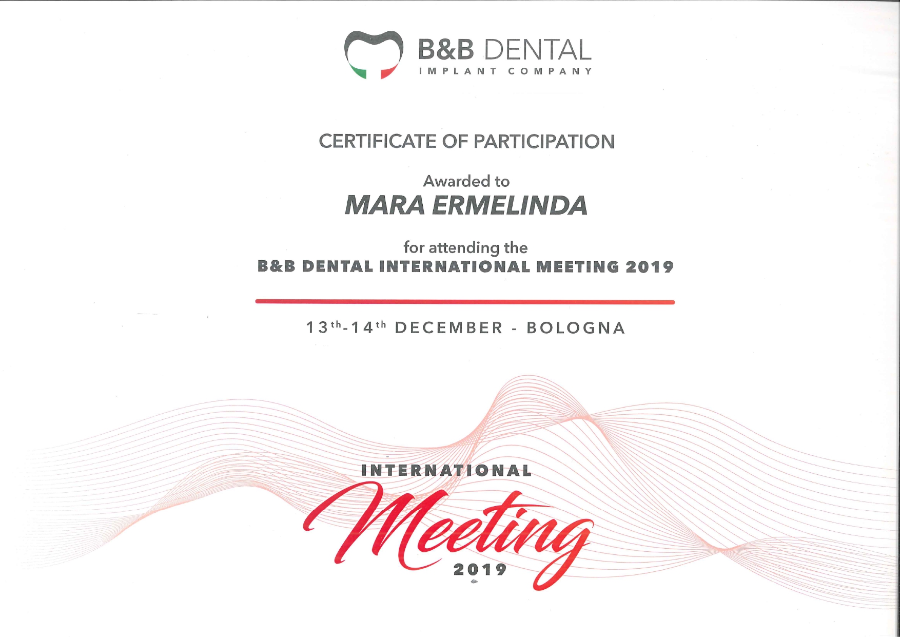 B&B Dental International Meeting