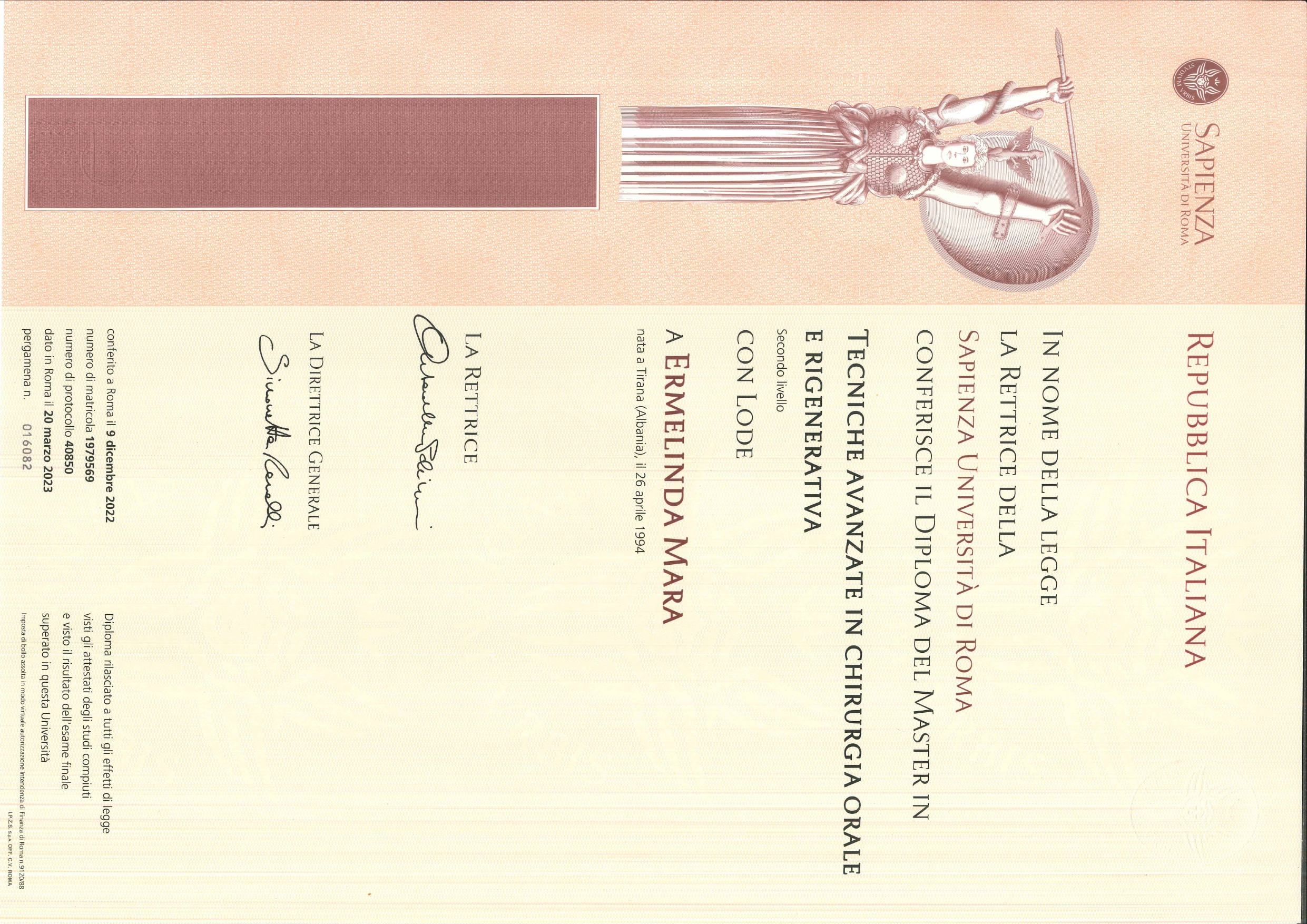 Master in Advanced Oral Surgery