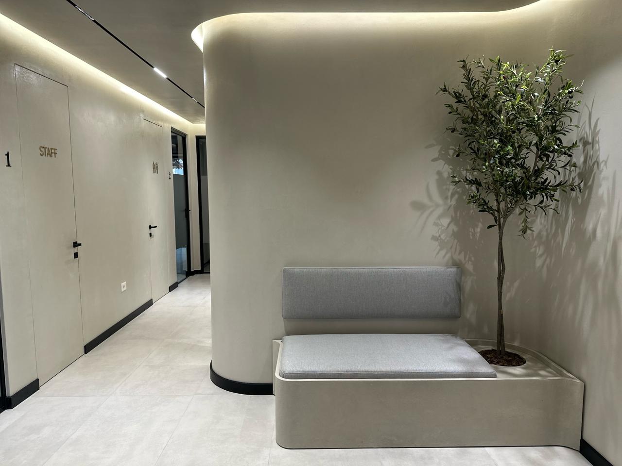 Comfortable Treatment Area